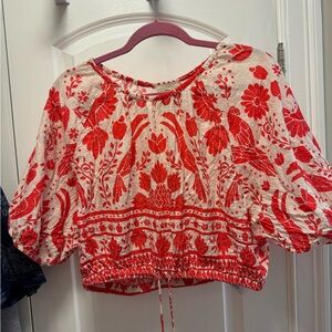 Farm Rio into the jungle flow top